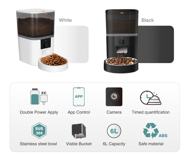 PawVanta™ Smart Auto Feeder Pro (6L)