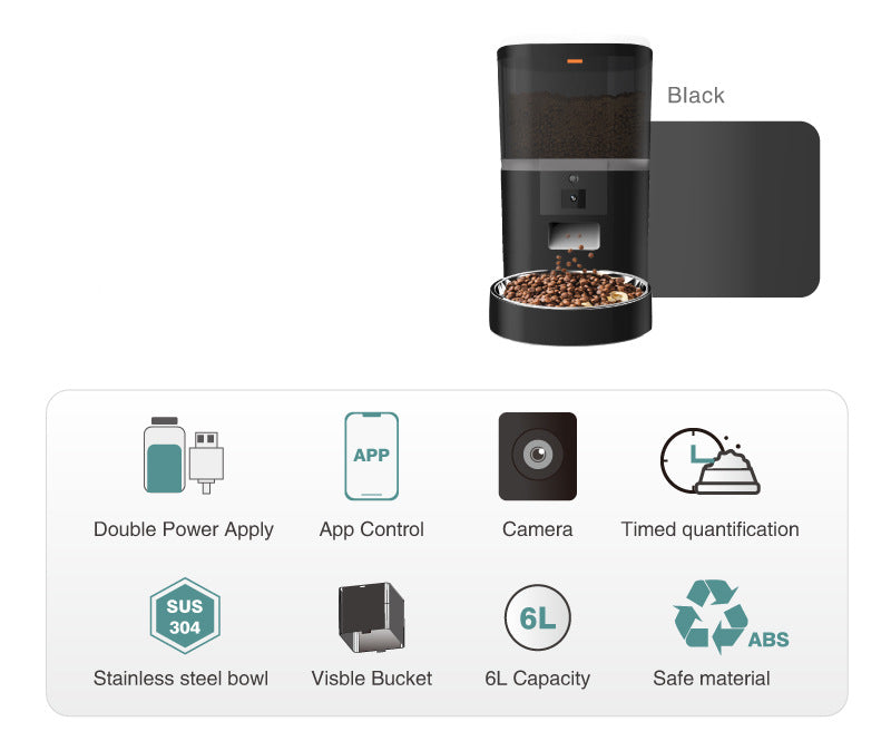 PawVanta™ Smart Auto Feeder Pro (6L)